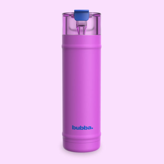 bubba 24 oz DualSip Insulated Stainless Steel Water Bottle - Mood Booster - US 6639