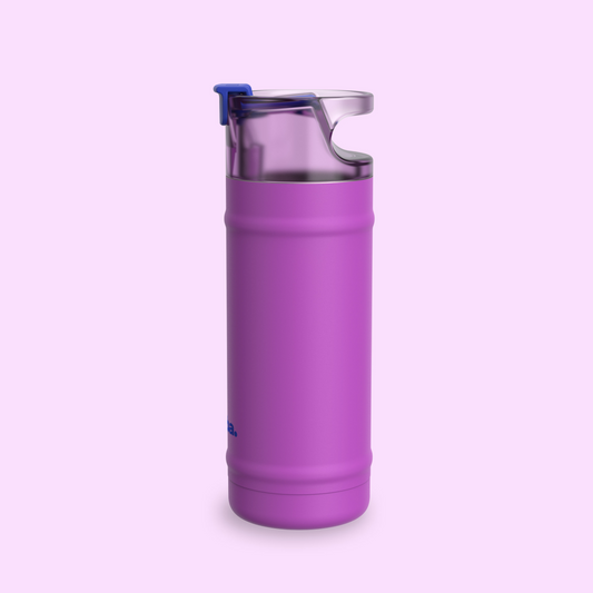 bubba 18 oz DualSip Insulated Stainless Steel Water Bottle - Mood Booster - US 6124