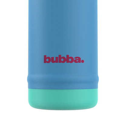 bubba 24 oz DualSip Insulated Stainless Steel Water Bottle - Blue Ribbon - US 8917