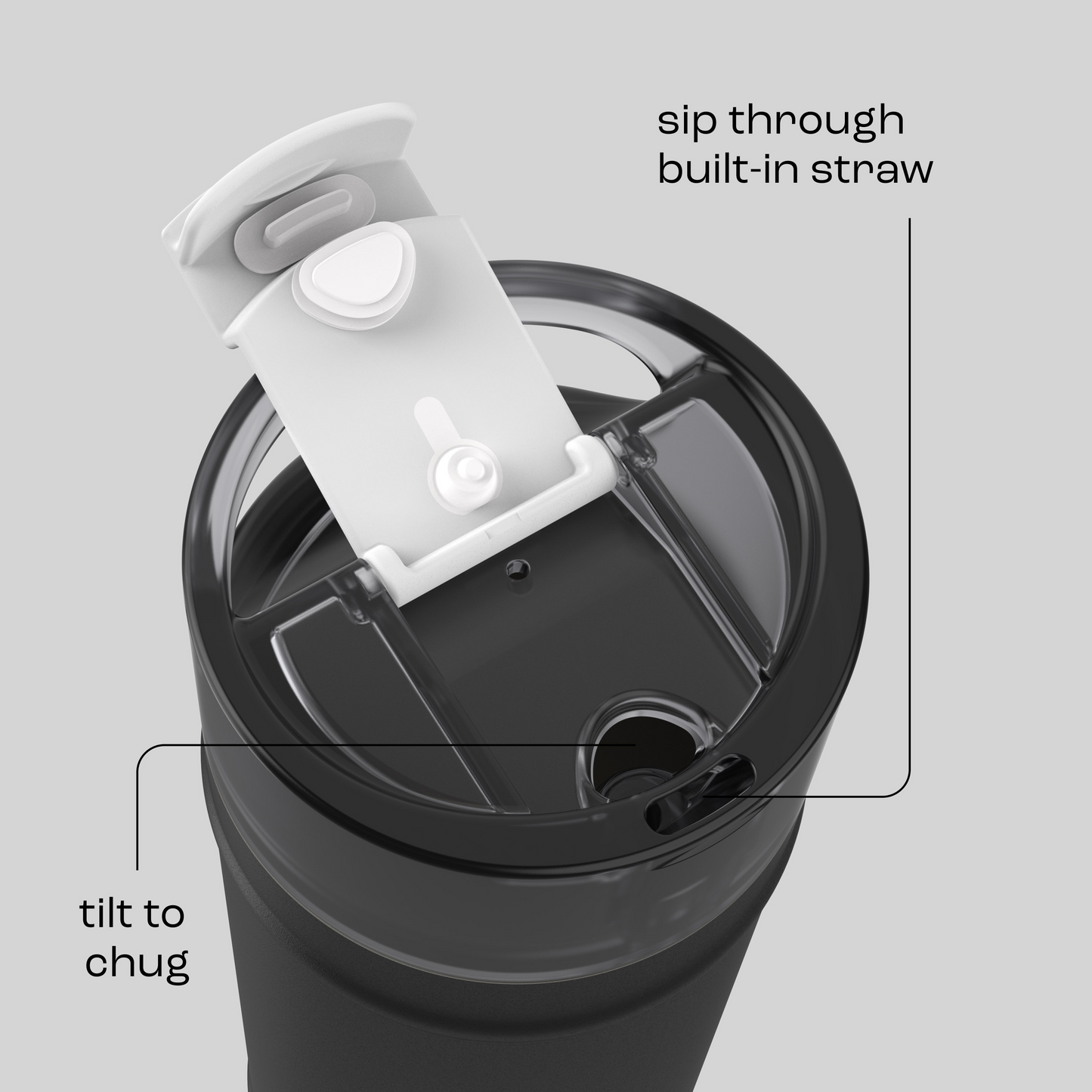bubba 32 oz DualSip Insulated Stainless Steel Water Bottle - Office Siren - US 2982