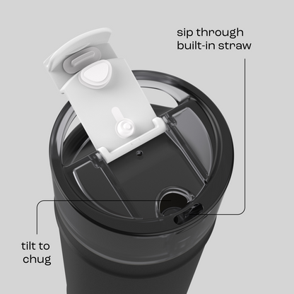 bubba 32 oz DualSip Insulated Stainless Steel Water Bottle - Office Siren - US 2982