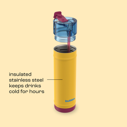 bubba 24 oz DualSip Insulated Stainless Steel Water Bottle - Spirit Week - US 9056