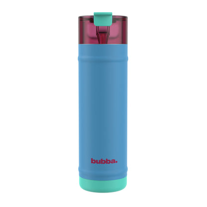 bubba 24 oz DualSip Insulated Stainless Steel Water Bottle - Blue Ribbon - US 8917