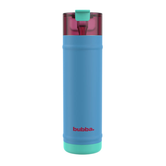 bubba 24 oz DualSip Insulated Stainless Steel Water Bottle - Blue Ribbon - US 8917
