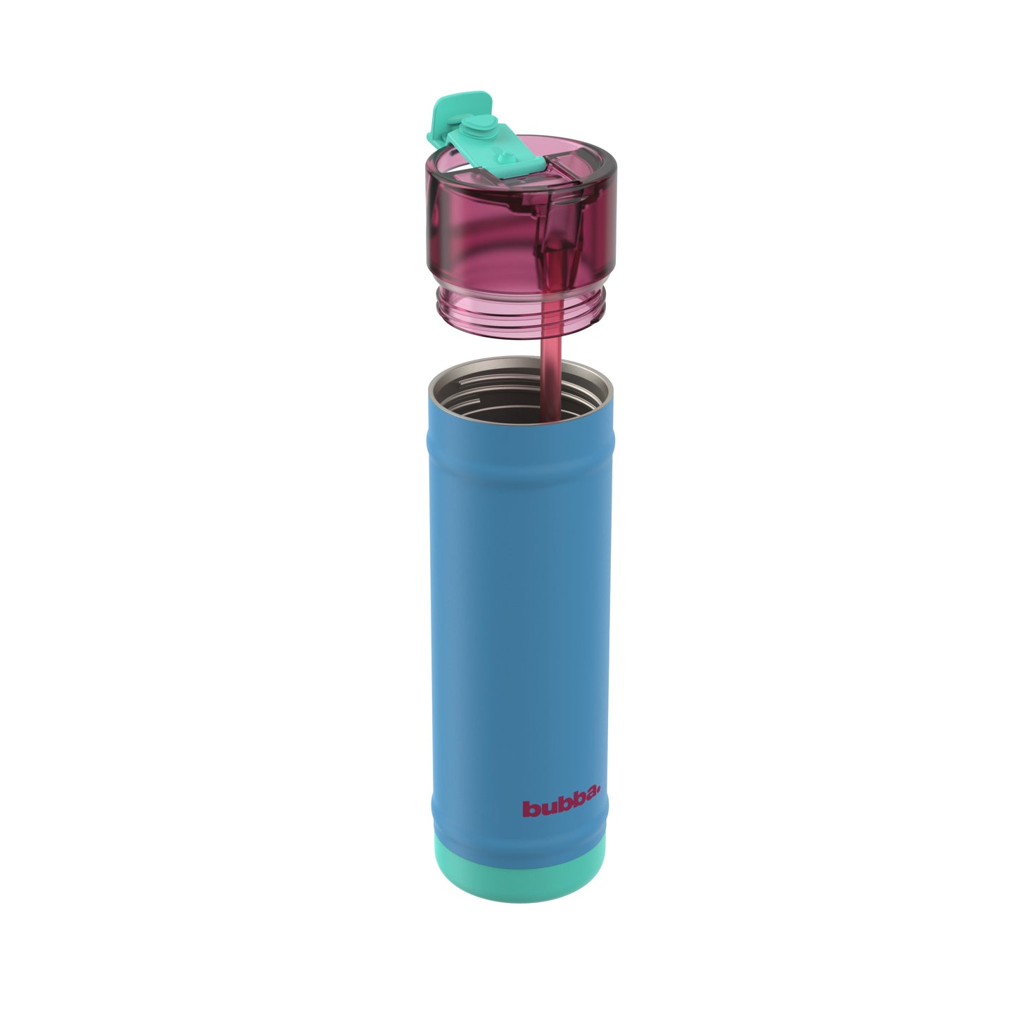 bubba 24 oz DualSip Insulated Stainless Steel Water Bottle - Blue Ribbon - US 8917