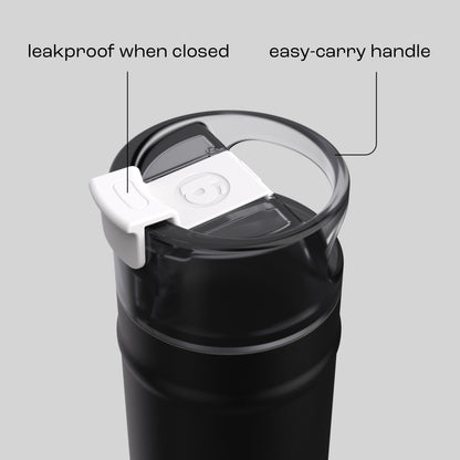 bubba 24 oz DualSip Insulated Stainless Steel Water Bottle - Office Siren - US 1696