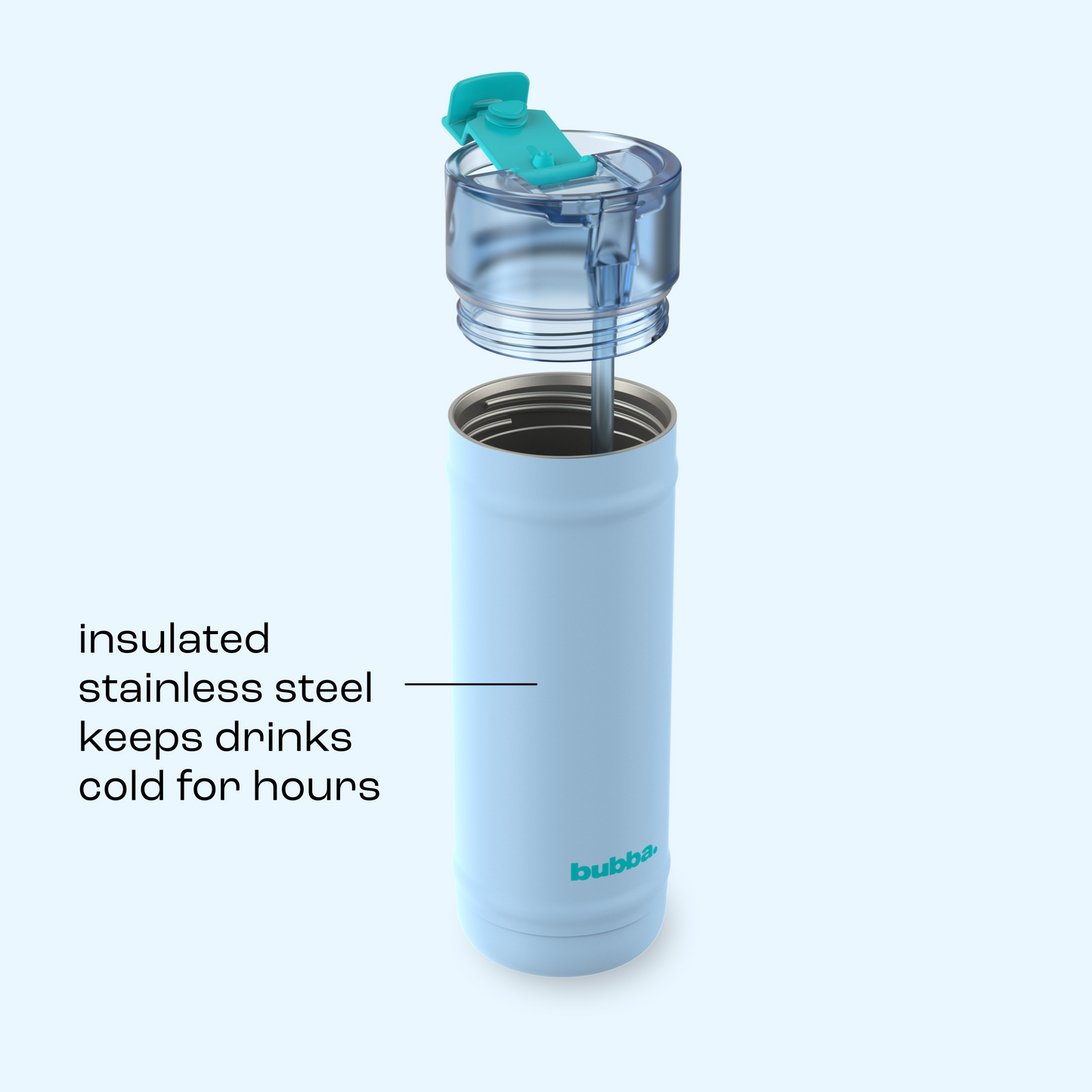 bubba 32 oz DualSip Insulated Stainless Steel Water Bottle - Daydreamin - US 8021