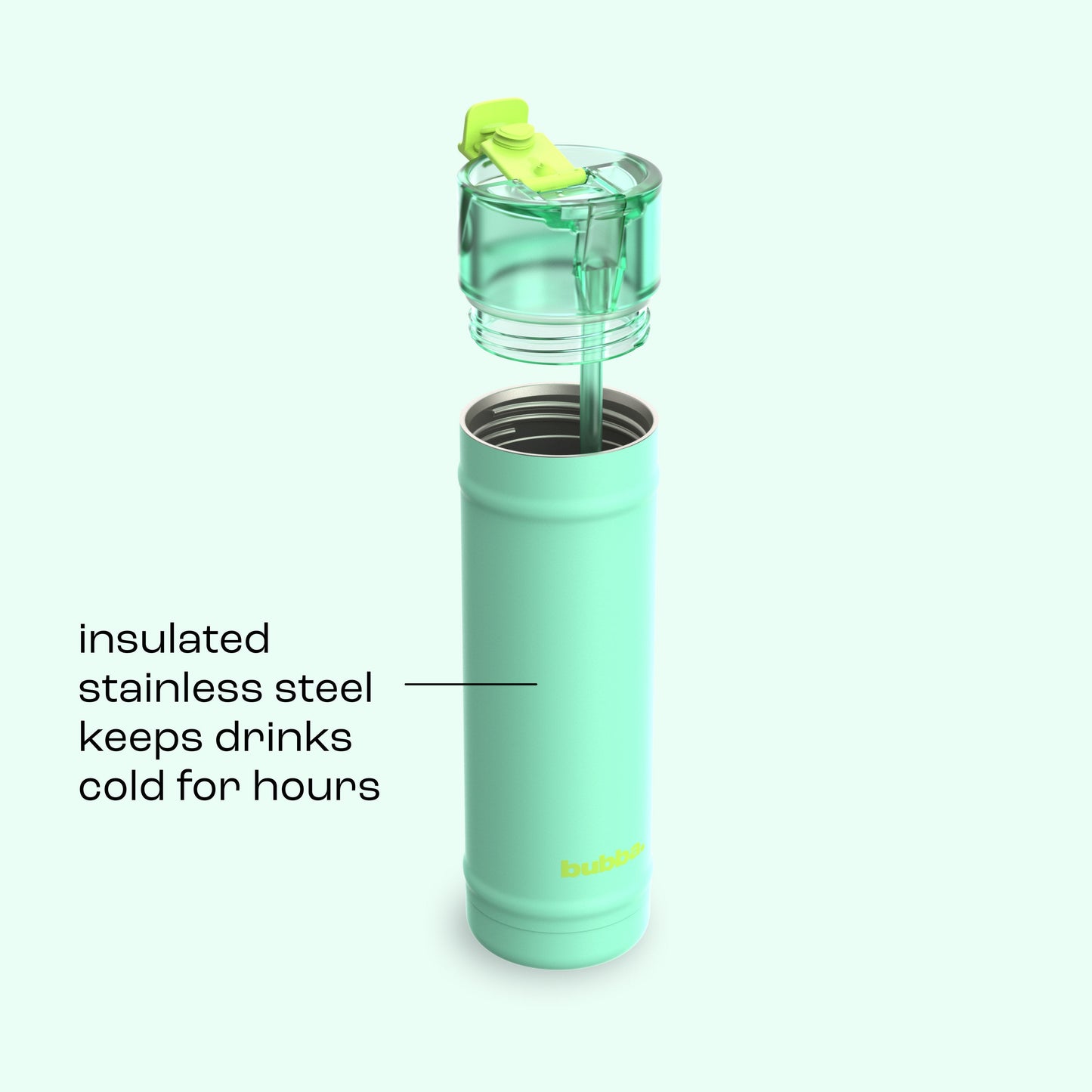 bubba 24 oz DualSip Insulated Stainless Steel Water Bottle - Tropical Eclipse - US 1153