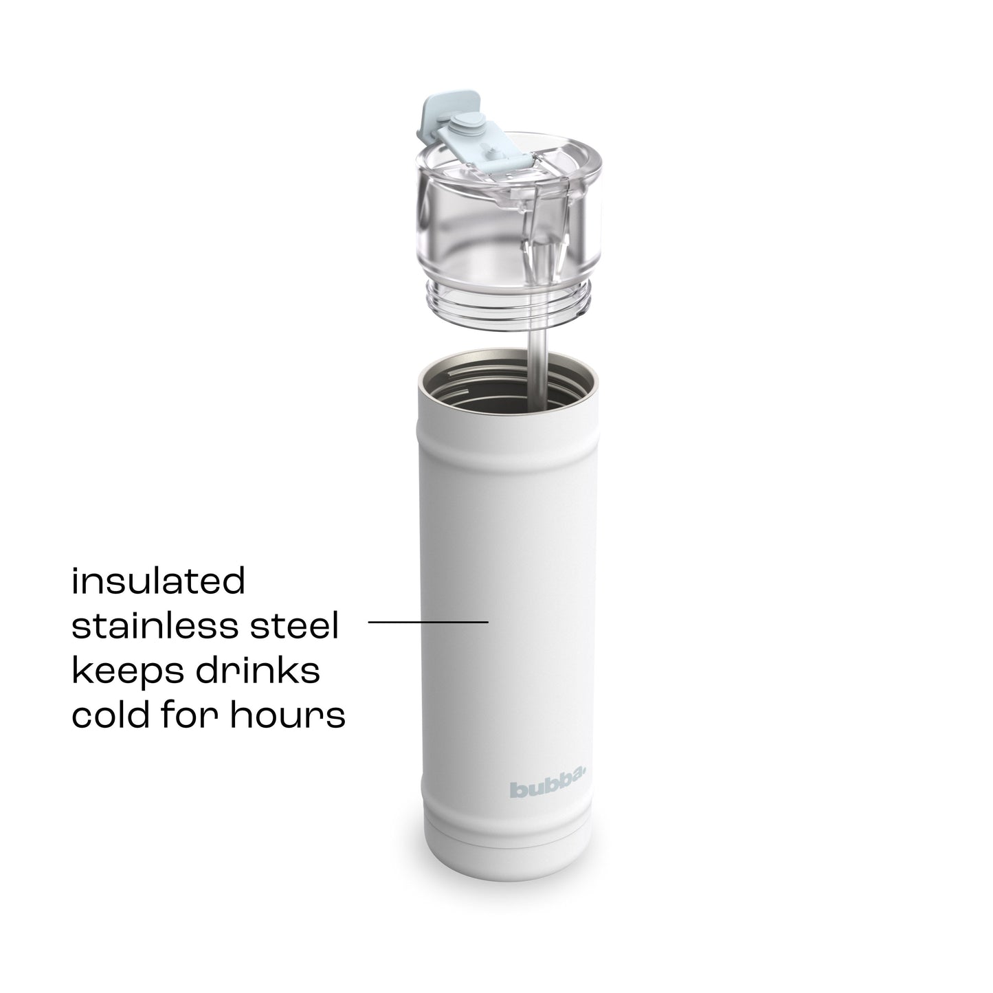 bubba 24 oz DualSip Insulated Stainless Steel Water Bottle - Fresh Kicks - US 8093